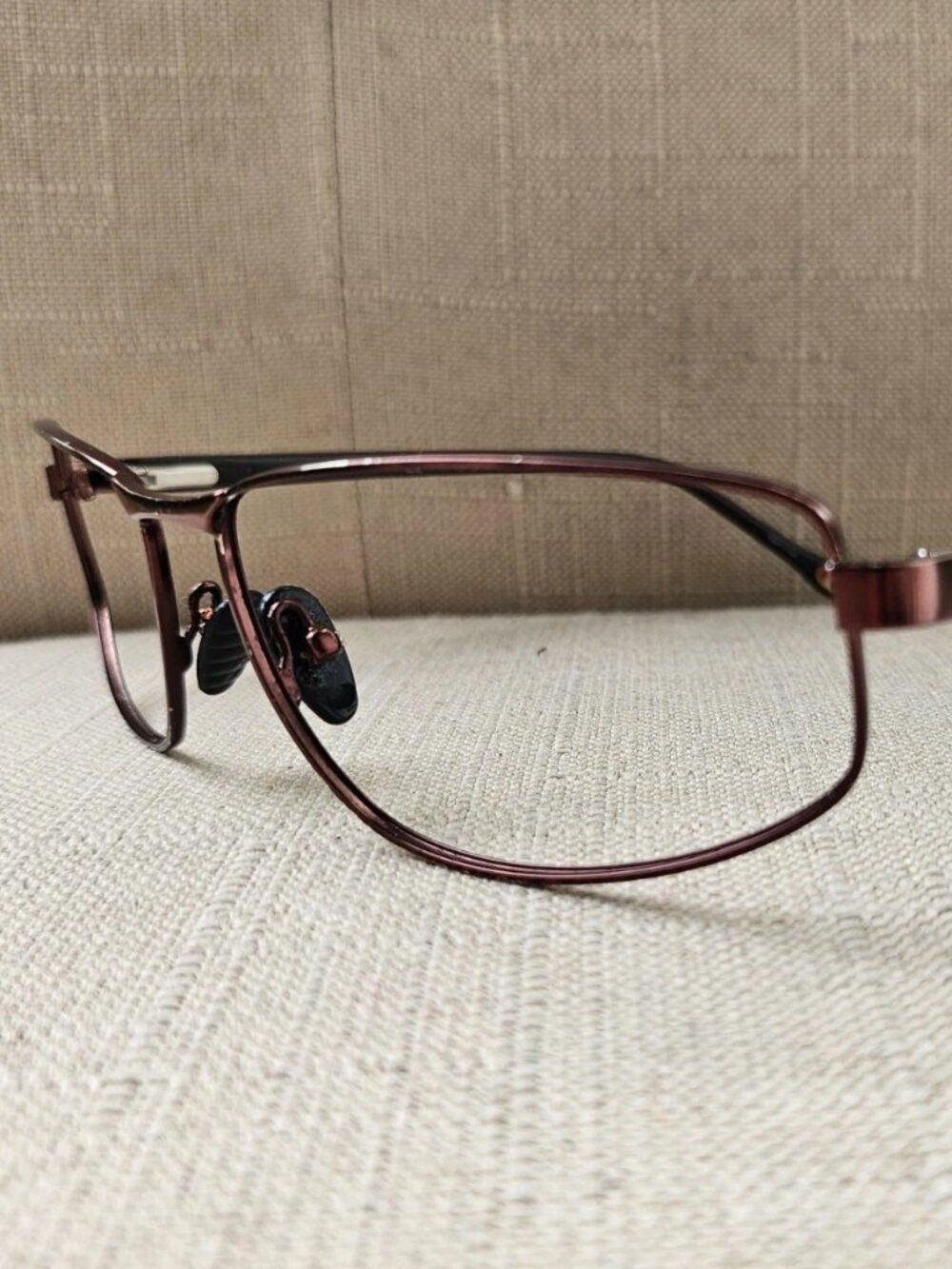 Champion Men Eyeglasses Frame Brown Tone Metal Eyewear CU6002 Glasses Frame only
